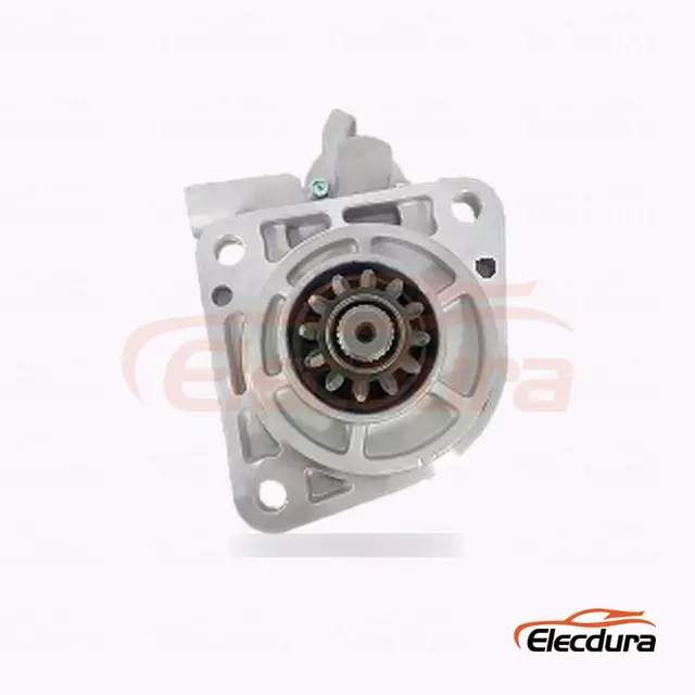 01183746 Motor de arranque para cosechadora Deutz-Fahr serie 5600, 12 V, 4,7 kW, 12 dientes, vista lateral completa