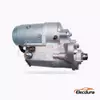 0001109035 Perkins 100 and 400 Series Starter Motor, 12V 2.0kW 9 Teeth, Drive-End Mounting View