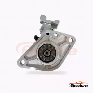 36100-45700 Hyundai D4DA Starter Motor, 24V 5kW 11 Teeth, Complete Side View