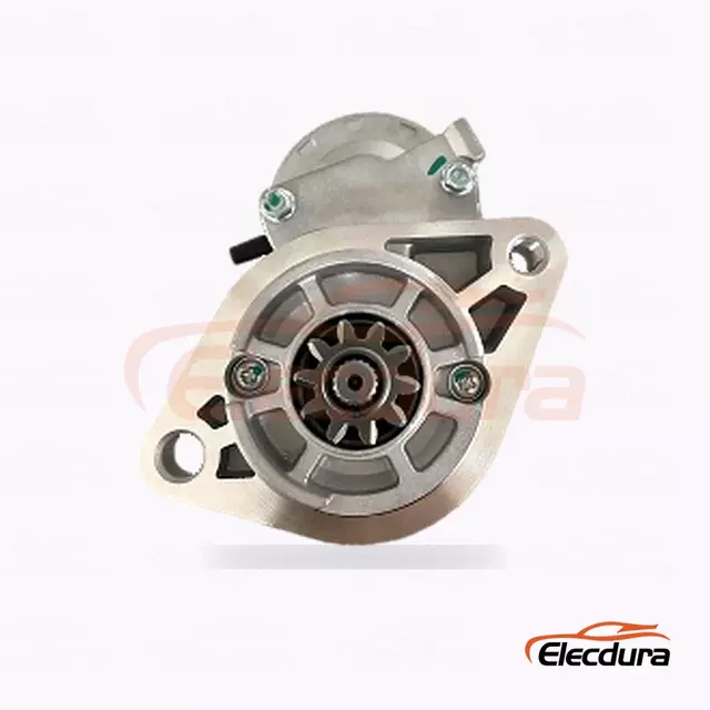 28100-67030 Toyota Land Cruiser Starter Motor, 12V 2.2kW 10 Gigi, Tampak Samping Lengkap