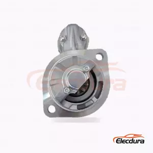897225-1990 Hitachi-Type Starter Motor for Isuzu 4BG1, 24V 4.5kW 11 Teeth, Complete Side View