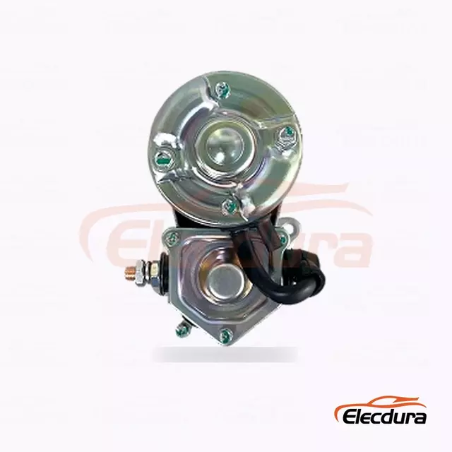 428000-1690 Case 586G Forklift and 650K Starter Motor, 12V 2.7kW 10 Teeth, Rear Terminal View