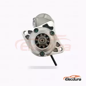 428000-2580 Case Starter Motor, 24V 3.0kW 10 Teeth, Complete Side View