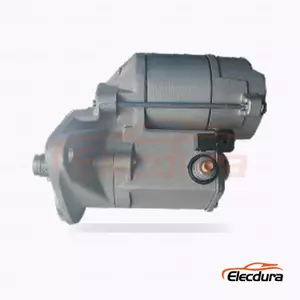 128000-190 Toyota Starter Motor, 12V 1.0kW 9 Teeth, Complete Side View