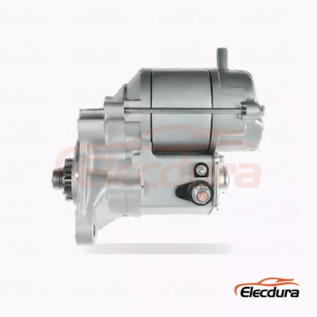 128000-5590 Case Starter Motor, 12V 1.4kW 10 Teeth, Rear Terminal View