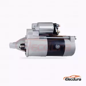 M002T88971 Chrysler Voyager Diesel Starter Motor, 12V 2.2kW 9 Teeth, Complete Side View