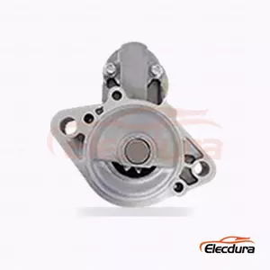115327 Honda Accord Starter Motor, 12V 2.0kW 9 Teeth, Complete Side View