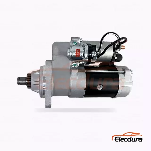 10479652 Mercedes-Benz Starter Motor, 24V 4.0kW 11 Teeth, Rear Terminal View