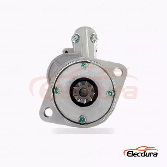 D&eacute;marreur de type Hitachi HC4DA1-2C, 12 V, 3,0 kW, 9 dents, vue lat&eacute;rale compl&egrave;te