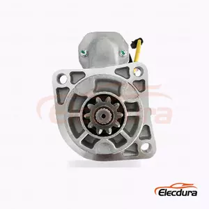 Denso-Type Visual-Match Variant T Starter Motor, Complete Side View