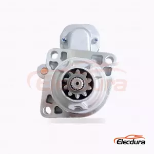 428000-6900 John Deere Starter Motor, 24V 4.6kW 10 Teeth, Complete Side View