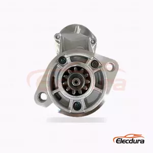 2280001440 Komatsu 4D102-powered PC60 Starter Motor, 24V 4.5kW 11 Teeth, Complete Side View