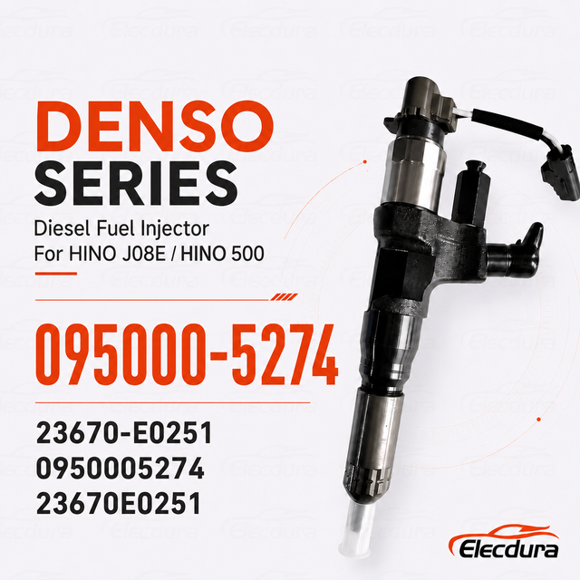 095000-5274 common rail diesel injector for HINO J08E