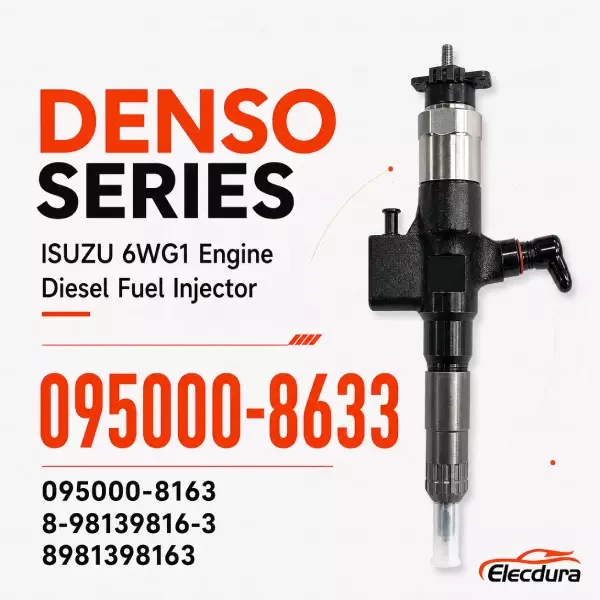 095000-8633 / 095000-8163 Diesel Fuel Injector for ISUZU 6WG1