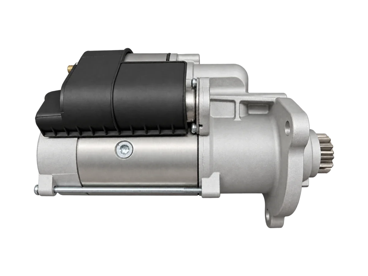 Starter motor — full product view