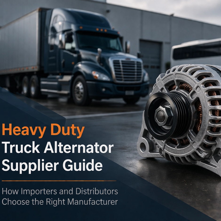 Lieferantenleitfaden f&uuml;r Lichtmaschinen f&uuml;r schwere Nutzfahrzeuge: Wie Importeure und H&auml;ndler den richtigen Hersteller ausw&auml;hlen