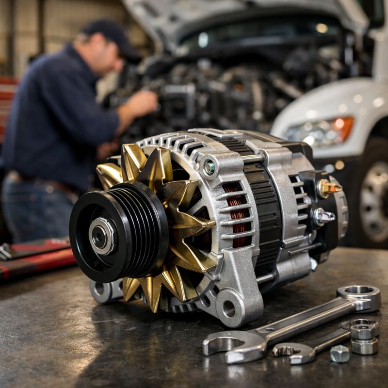 Heavy-duty alternator manufacturer for commercial trucks