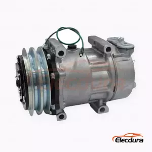 7H15 24V A2 Heavy-Duty A/C Compressor for Dongfeng Liuzhou Chenglong truck twin-A version