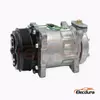7H15 24V 6PK 119 mm Heavy-Duty A/C Compressor for Sinotruk HOWO A7 truck