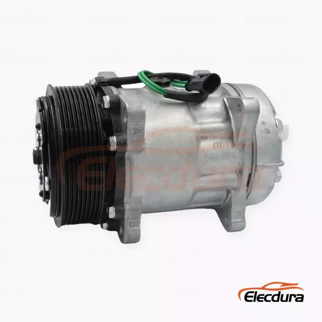 7H15 24V 8PK Heavy-Duty A/C Compressor for Foton M4 truck 8PK rear-port version