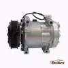 7H15 24V 6PK 119 mm Heavy-Duty A/C Compressor for AGCO combine harvester