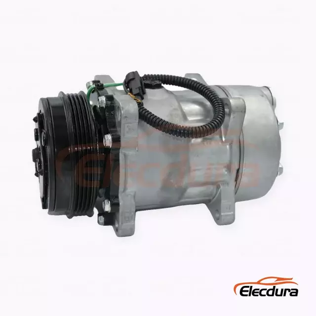 7H15 24V 4PK 112 mm Heavy-Duty A/C Compressor for Dongfeng Tianjin 4PK truck version