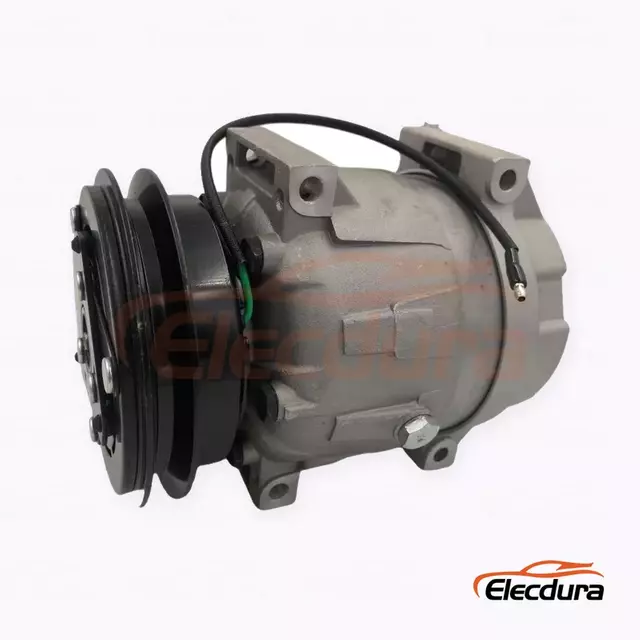 V5 24V A1 131 mm Heavy-Duty A/C Compressor for Hyundai Dash-9 excavator