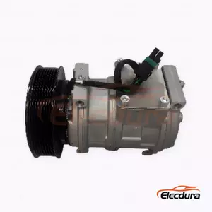 DCP99523 10PA17C PV8 140 mm 24V Heavy-Duty A/C Compressor for John Deere