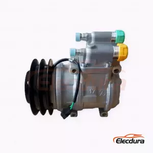 10PA17C 24V B2 138 mm rear 5/6-size ports Heavy-Duty A/C Compressor for Collins school bus