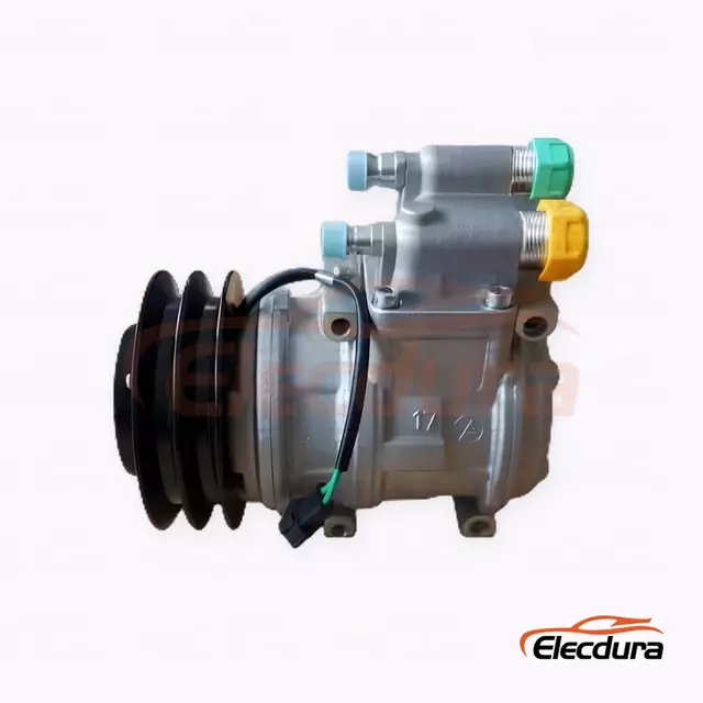 10PA17C 24V B2 138 mm rear 5/6-size ports Heavy-Duty A/C Compressor for Collins school bus