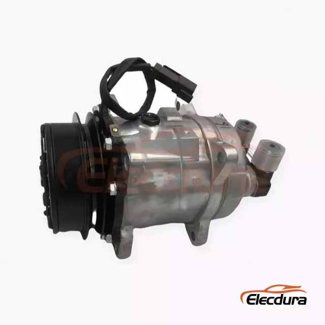 Sanden 507 12V A1 Compressor for Transport Refrigeration