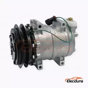 5H14 24V B1 145 mm Heavy-Duty A/C Compressor for Hitachi excavator -5 series