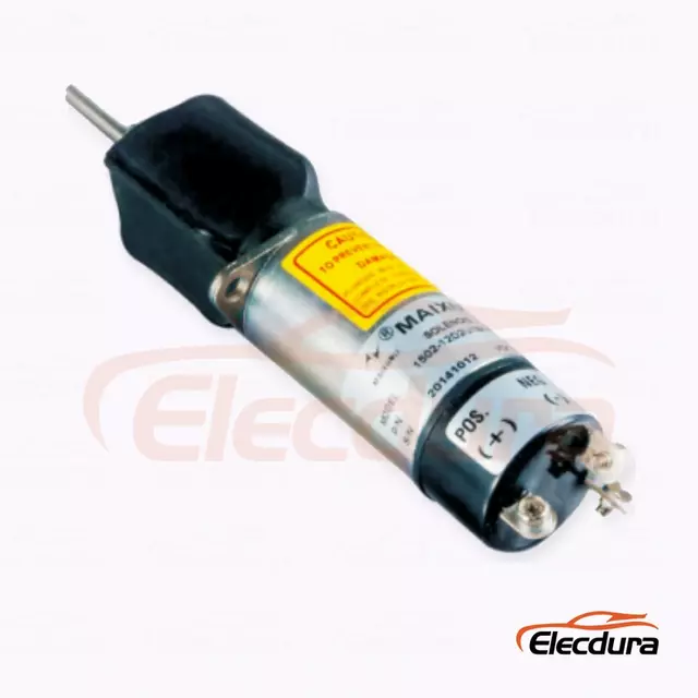 Solenoide di arresto del carburante 1502-12D2U1B1S2A 1502-24D2U1B1S2A per sistemi di controllo diesel industriale Woodward