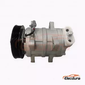 6K17C 24V PV6 135 mm left-15-degree flare Heavy-Duty A/C Compressor for Foton Auman GTL truck