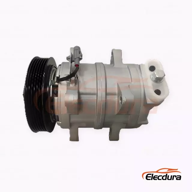 6K17C 24V PV6 135 mm left-15-degree flare Heavy-Duty A/C Compressor for Foton Auman GTL truck