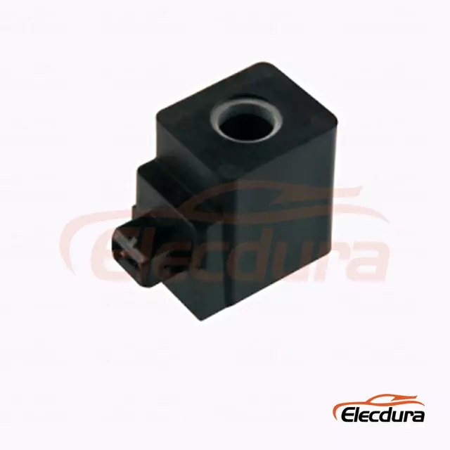 14123 12V Universal Rectangular Hydraulic Solenoid Coil for Heavy Equipment B2B Supply