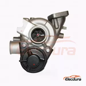 Elecdura TF035HL2 Turbocharger 49135-02652 OE MR968080 complete assembly front view