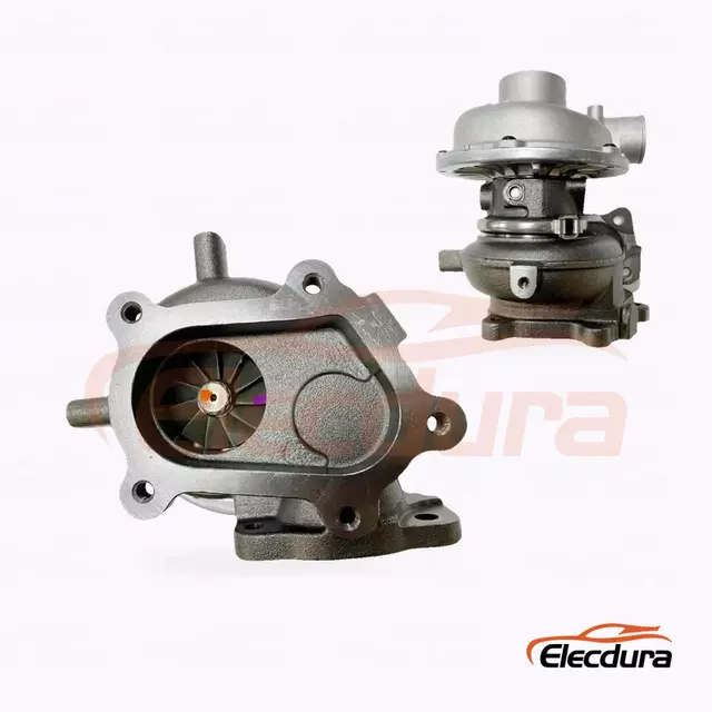 RHF55 8980302170 Turbocharger for Hitachi ZX240 Excavator — complete assembly alternate view