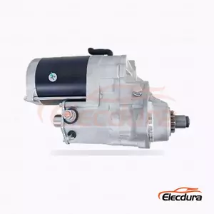 Denso-Type Visual-Match Variant Q Starter Motor, Complete Side View