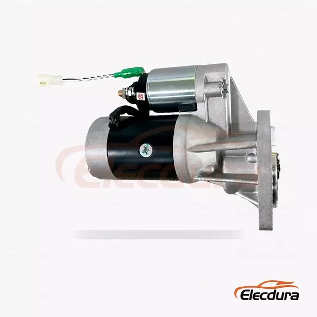 S14-211 日立タイプ スターター モーター、12V 2.8kW 9 歯、背面端子図