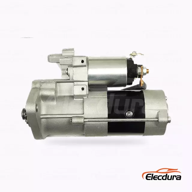 ME012995 Mitsubishi Fuso 4D33 Starter Motor Wholesale, Complete Side View