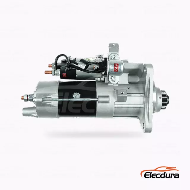 M009T64071 Iveco 440 Starter Motor Distributor, Complete Side View