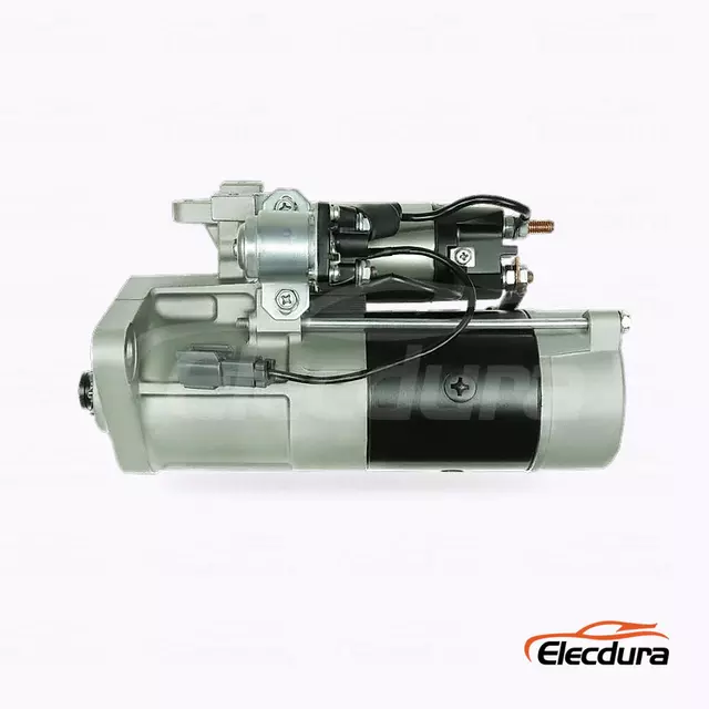 M008T55071 Fuso 4D34 Starter Motor Distributor Supply, Complete Side View