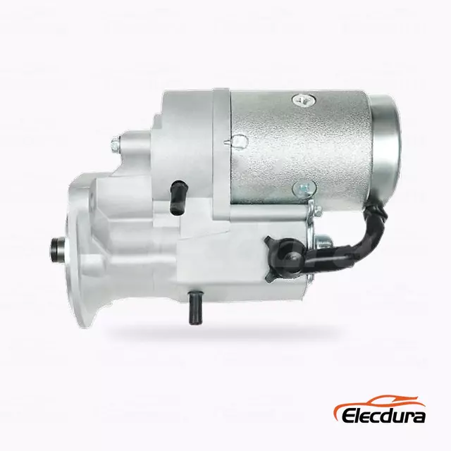 17303 Isuzu 4BJ1T 9T Starter Motor Wholesale, Complete Side View