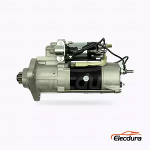 M009T71179 MBE4000 Starter Motor Distributor, Complete Side View
