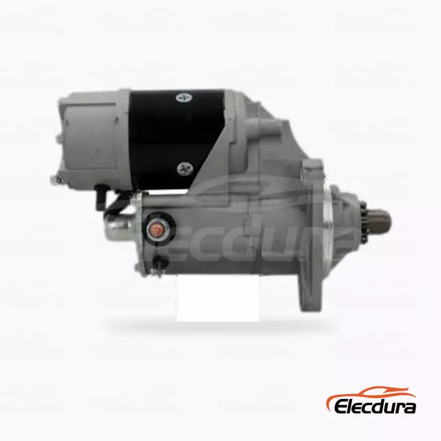 231503113 Doosan Crane Starter Motor B2B Supply 24V, Complete Side View