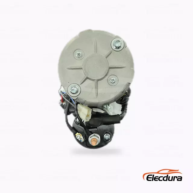 6008132711 Komatsu 6D155 11kW Starter Motor Distributor, Complete Side View