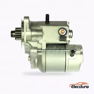 028000-0621 Kubota V2203 Starter Motor 12V 1.4kW 9T, Complete Side View