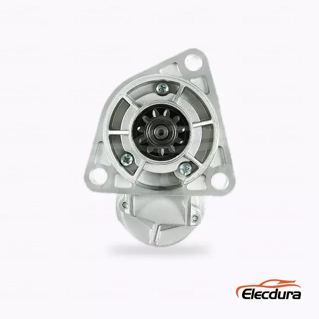 1811001890 Isuzu 6BD1T Starter Motor Wholesale 24V, Drive-End Front View