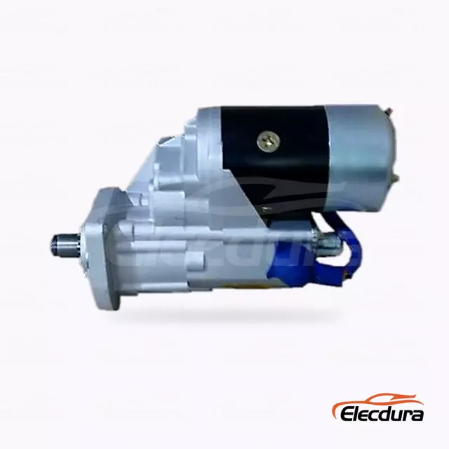 024000-0030 Komatsu 4D95 Starter Motor Wholesale, Complete Side View